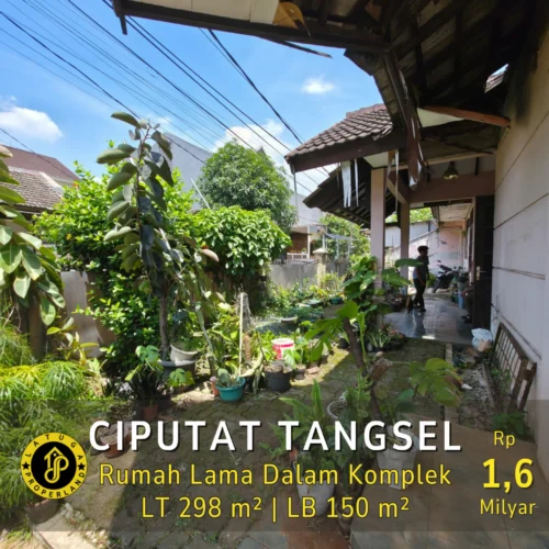 Rumah Lama dalam Komplek Bukit Nusa Indah Ciputat Tangsel