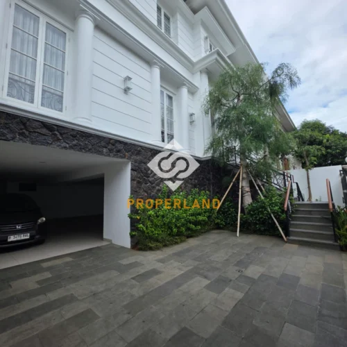 brand new modern house kemang jakarta selatan 3 lantai lt 517 lb 760