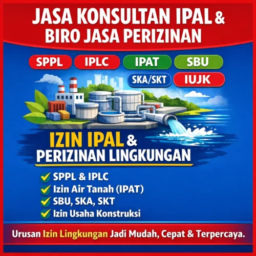 Jasa Konsultan IPAL dan Perizinan Lingkungan di Indonesia